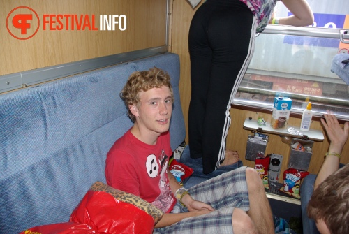 Sfeerfoto 3FM Sziget A-train - zondag 15 augustus