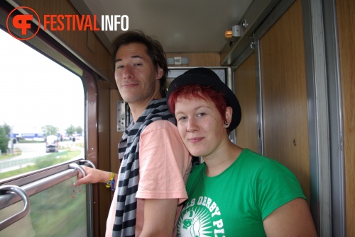 Sfeerfoto 3FM Sziget A-train - zondag 15 augustus