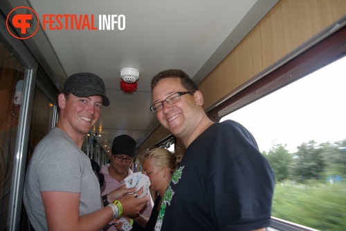 Sfeerfoto 3FM Sziget A-train - zondag 15 augustus