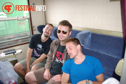 Sfeerfoto 3FM Sziget A-train - zondag 15 augustus