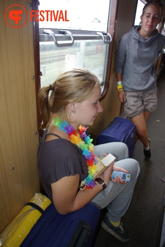 Sfeerfoto 3FM Sziget A-train - zondag 15 augustus