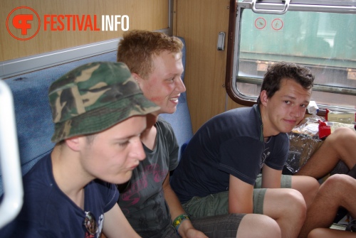 Sfeerfoto 3FM Sziget A-train - zondag 15 augustus