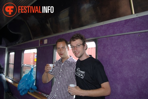 Sfeerfoto 3FM Sziget A-train - zondag 15 augustus