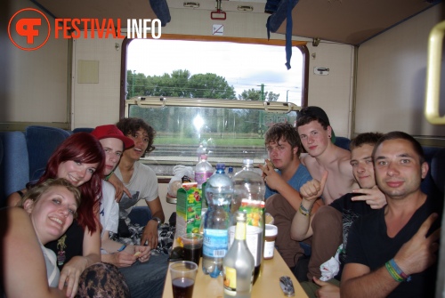 Sfeerfoto 3FM Sziget A-train - zondag 15 augustus