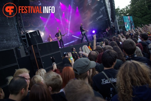 Sfeerfoto Sziget - woensdag 10 augustus 2011