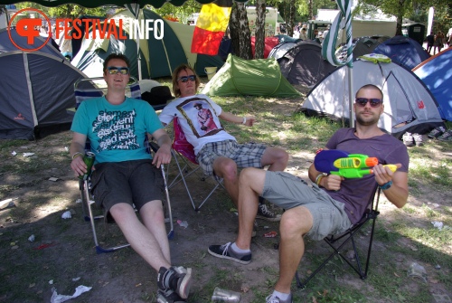Sfeerfoto Sziget - woensdag 10 augustus 2011