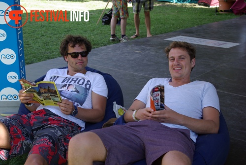 Sfeerfoto Sziget - woensdag 10 augustus 2011