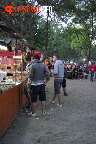 Sfeerfoto Sziget - woensdag 10 augustus 2011
