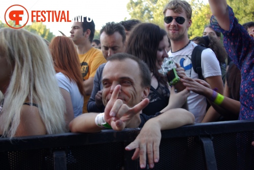 Sfeerfoto Sziget - woensdag 10 augustus 2011