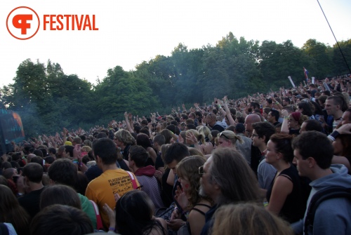 Sfeerfoto Sziget - woensdag 10 augustus 2011
