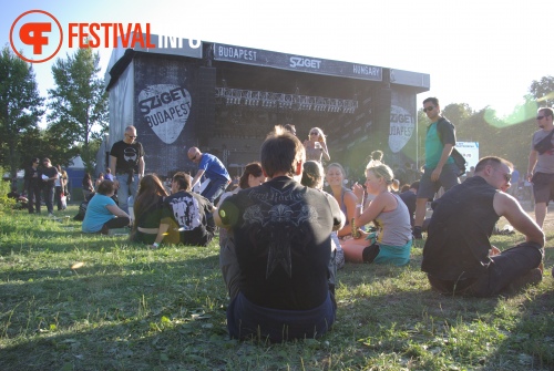 Sfeerfoto Sziget - woensdag 10 augustus 2011