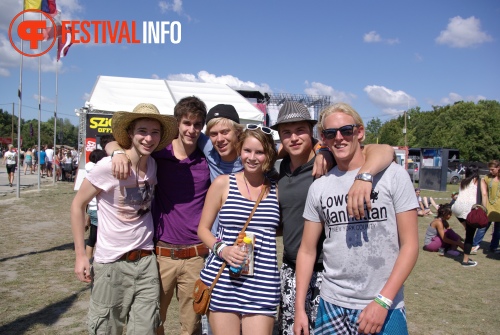 Sfeerfoto Sziget - woensdag 10 augustus 2011