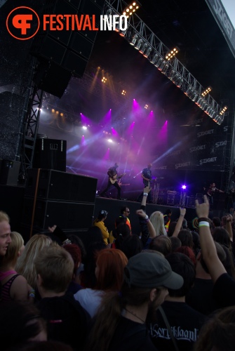 Sfeerfoto Sziget - woensdag 10 augustus 2011