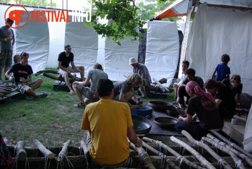 Sfeerfoto Sziget - donderdag 11 augustus 2011