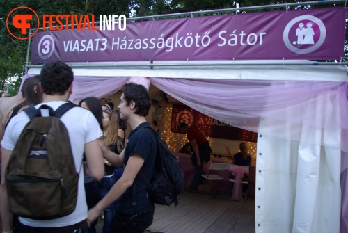 Sfeerfoto Sziget - donderdag 11 augustus 2011