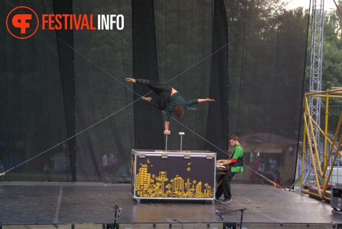 Sfeerfoto Sziget - donderdag 11 augustus 2011
