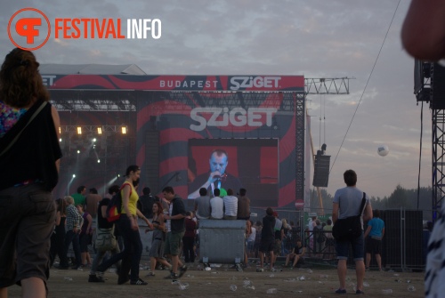 Sfeerfoto Sziget - vrijdag 12 augustus 2011