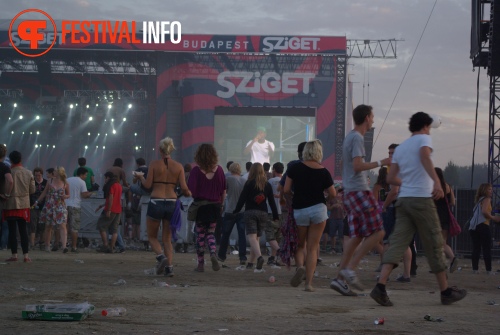 Sfeerfoto Sziget - vrijdag 12 augustus 2011