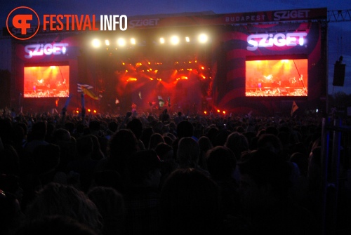 Sfeerfoto Sziget - zaterdag 13 augustus 2011