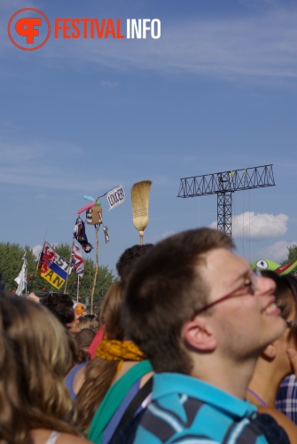 Sfeerfoto Sziget - zondag 14 augustus 2011