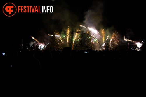 Sfeerfoto Sziget - zondag 14 augustus 2011