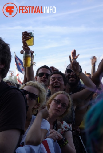 Sfeerfoto Sziget - zondag 14 augustus 2011