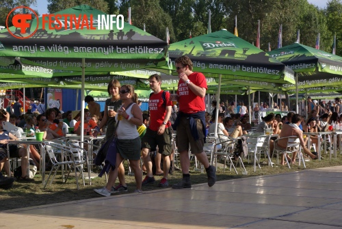 Sfeerfoto Sziget - zondag 14 augustus 2011
