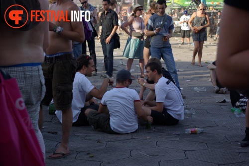Sfeerfoto Sziget - zondag 14 augustus 2011