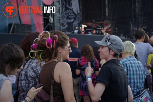 Sfeerfoto Sziget - zondag 14 augustus 2011