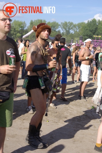 Sfeerfoto Sziget - zondag 14 augustus 2011
