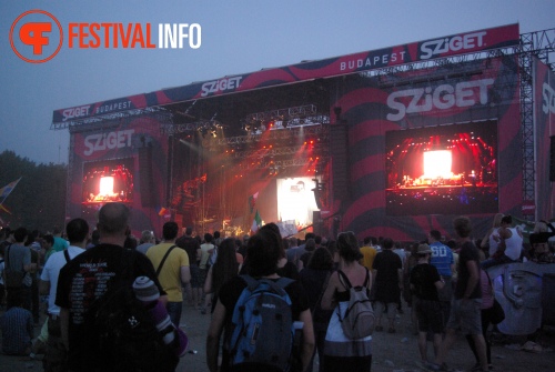 Sfeerfoto Sziget - zondag 14 augustus 2011
