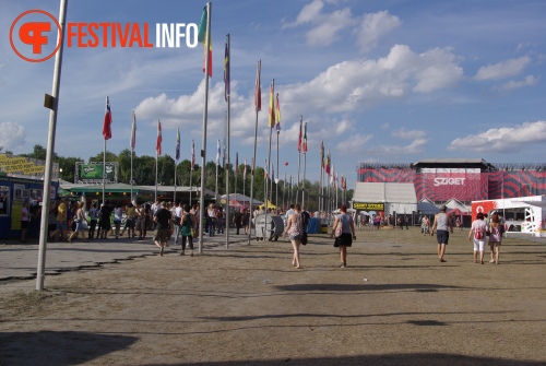 Sfeerfoto Sziget - zondag 14 augustus 2011