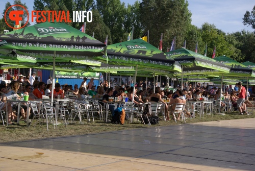 Sfeerfoto Sziget - zondag 14 augustus 2011