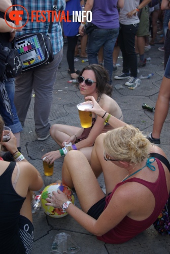 Sfeerfoto Sziget - zondag 14 augustus 2011