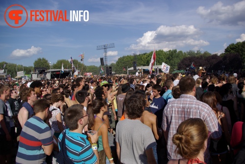 Sfeerfoto Sziget - zondag 14 augustus 2011