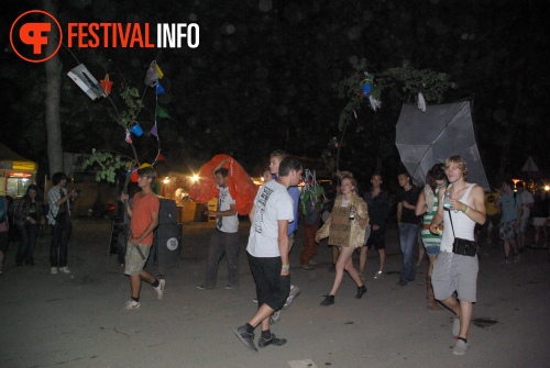 Sfeerfoto Sziget - zondag 14 augustus 2011
