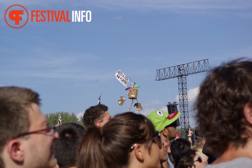 Sfeerfoto Sziget - zondag 14 augustus 2011