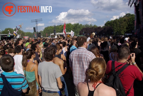 Sfeerfoto Sziget - zondag 14 augustus 2011