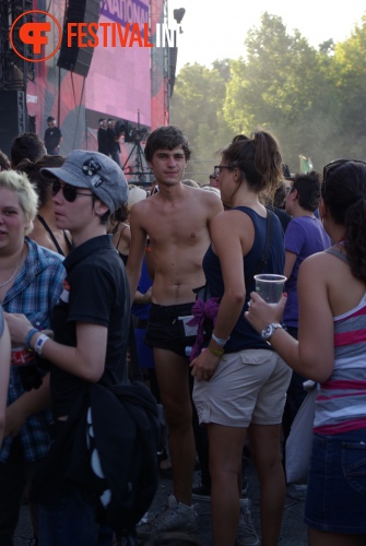 Sfeerfoto Sziget - zondag 14 augustus 2011