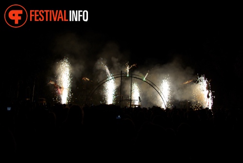 Sfeerfoto Sziget - zondag 14 augustus 2011