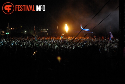 Sfeerfoto Sziget - zondag 14 augustus 2011