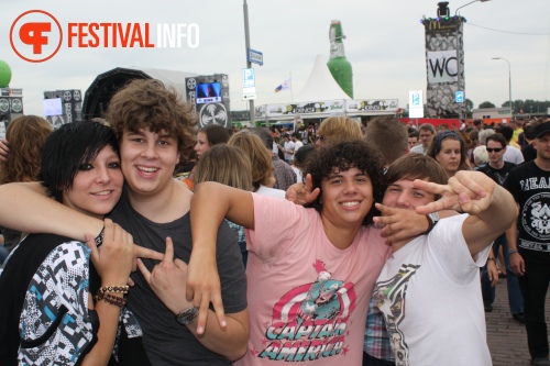 Sfeerfoto Appelpop - zaterdag 10 september 2011