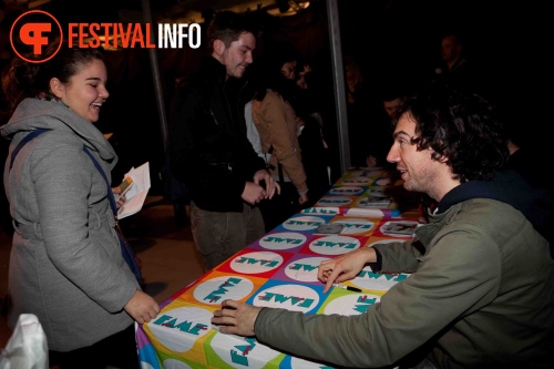 Sfeerfoto Snow Patrol Signeersessie - 10/11 - FAME Megastore