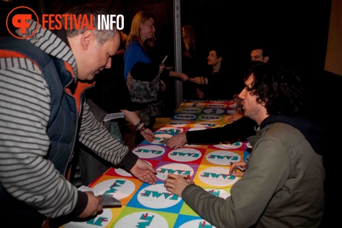 Sfeerfoto Snow Patrol Signeersessie - 10/11 - FAME Megastore