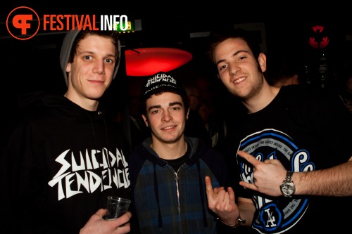 Sfeerfoto Persistence Tour - zondag 29 januari 2012