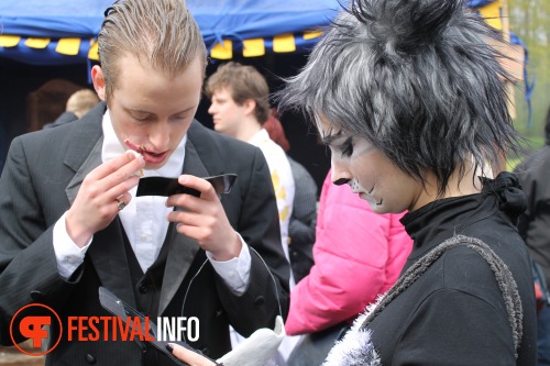 Sfeerfoto Elf Fantasy Fair Haarzuilens - zaterdag 21 april 2012