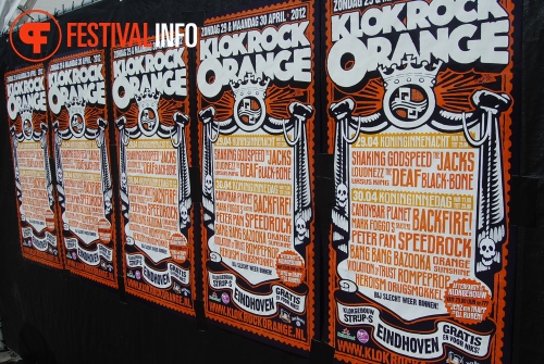 Sfeerfoto Klok Rock Orange 2012