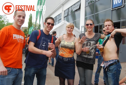 Sfeerfoto Klok Rock Orange 2012