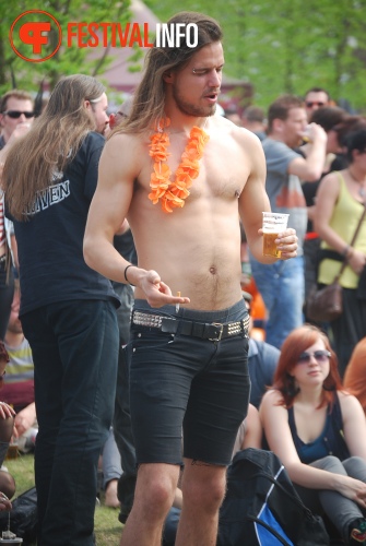 Sfeerfoto Klok Rock Orange 2012