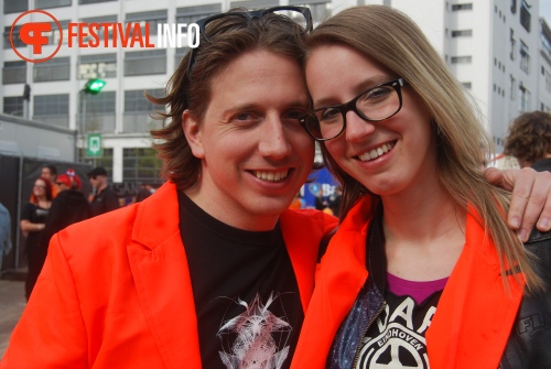Sfeerfoto Klok Rock Orange 2013